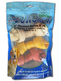 Dental Rawhide Basted Bones